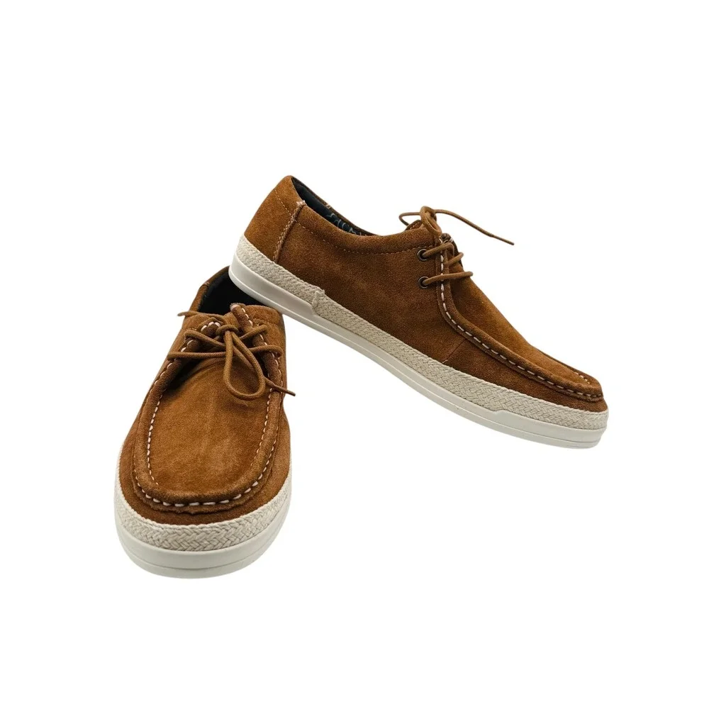 Steve Madden Slope Tan‎ Suede Espadrille Loafer Casual Shoes - Men's Size 9